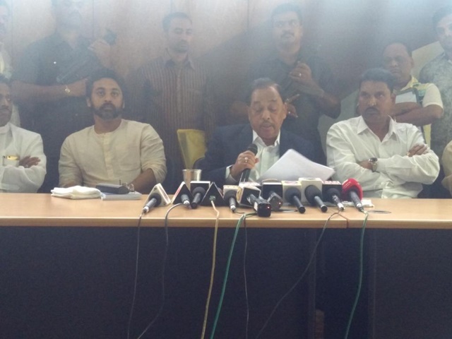 अखेर नारायण राणे 'काँग्रेसमुक्त', आमदारकीचा राजीनामा