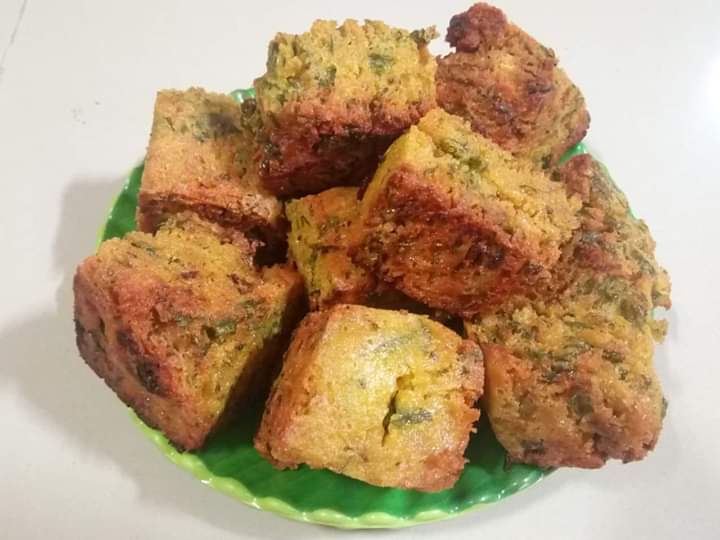 पालक वड्या