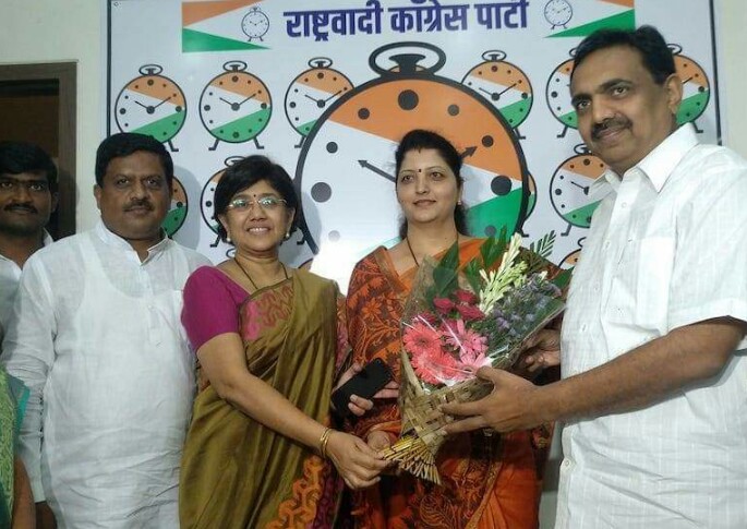 महिला राष्ट्रवादी काँग्रेसच्या प्रदेशाध्यक्षपदी रुपाली चाकणकर यांची निवड