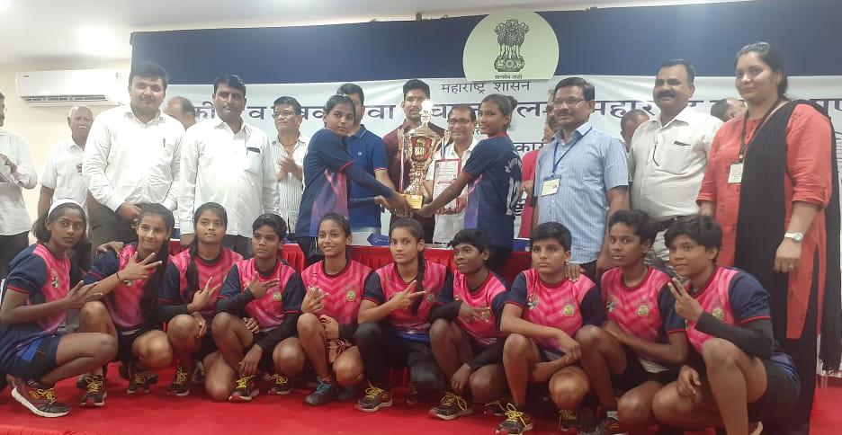 राज्यस्तरीय कबड्डी स्पर्धेत पिंपरी महापालिकेच्या मुलींच्या संघाने सलग दुसऱ्या वर्षी अजिंक्यपद पटकावले..!
