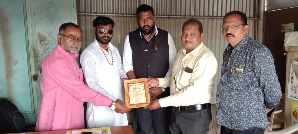 शिवशाही व्यापारी संघाच्या प्रदेश अध्यक्षपदी सुनिल झोंबाडे यांची एकमताने निवड..!