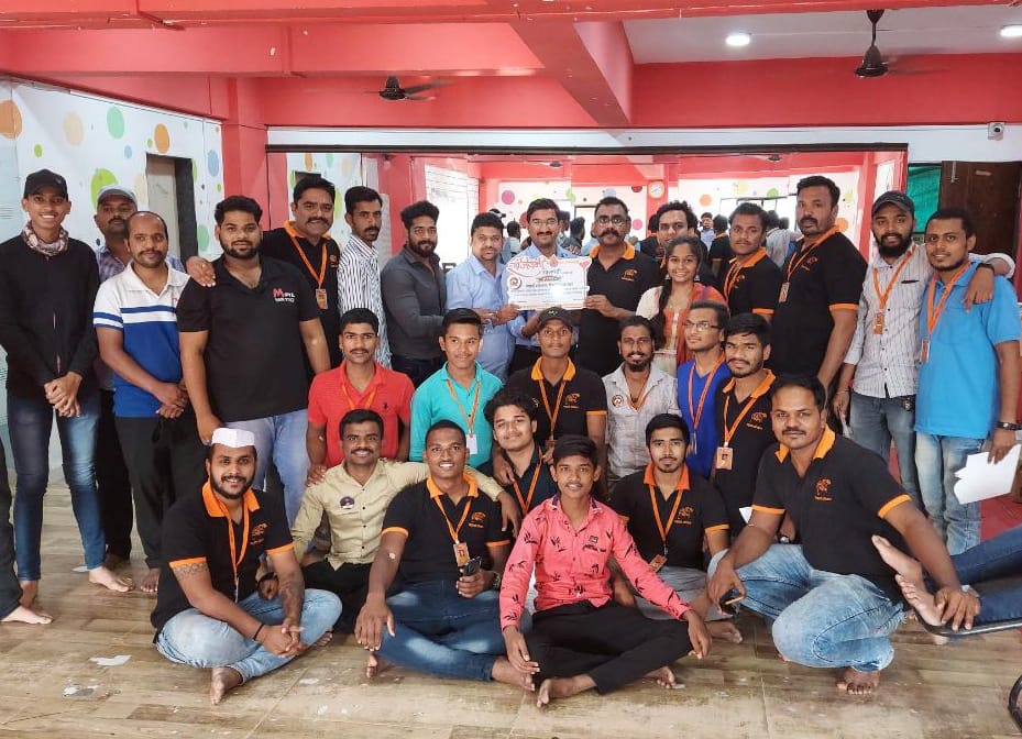 रावेत येथील रक्तदान शिबीरात १५५ दुर्गसेवकांचा सहभाग..!