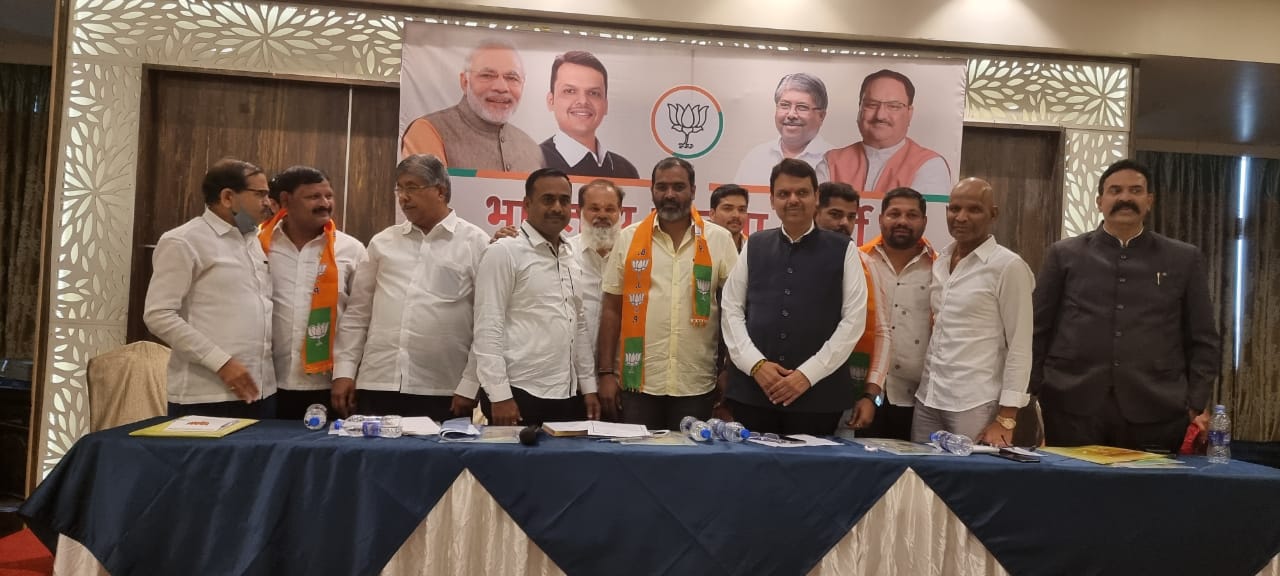 नारायण बारणे यांच्यासह वाकड व थेरगावमधील अनेक कार्यकर्त्यांचा भाजपामध्ये प्रवेश