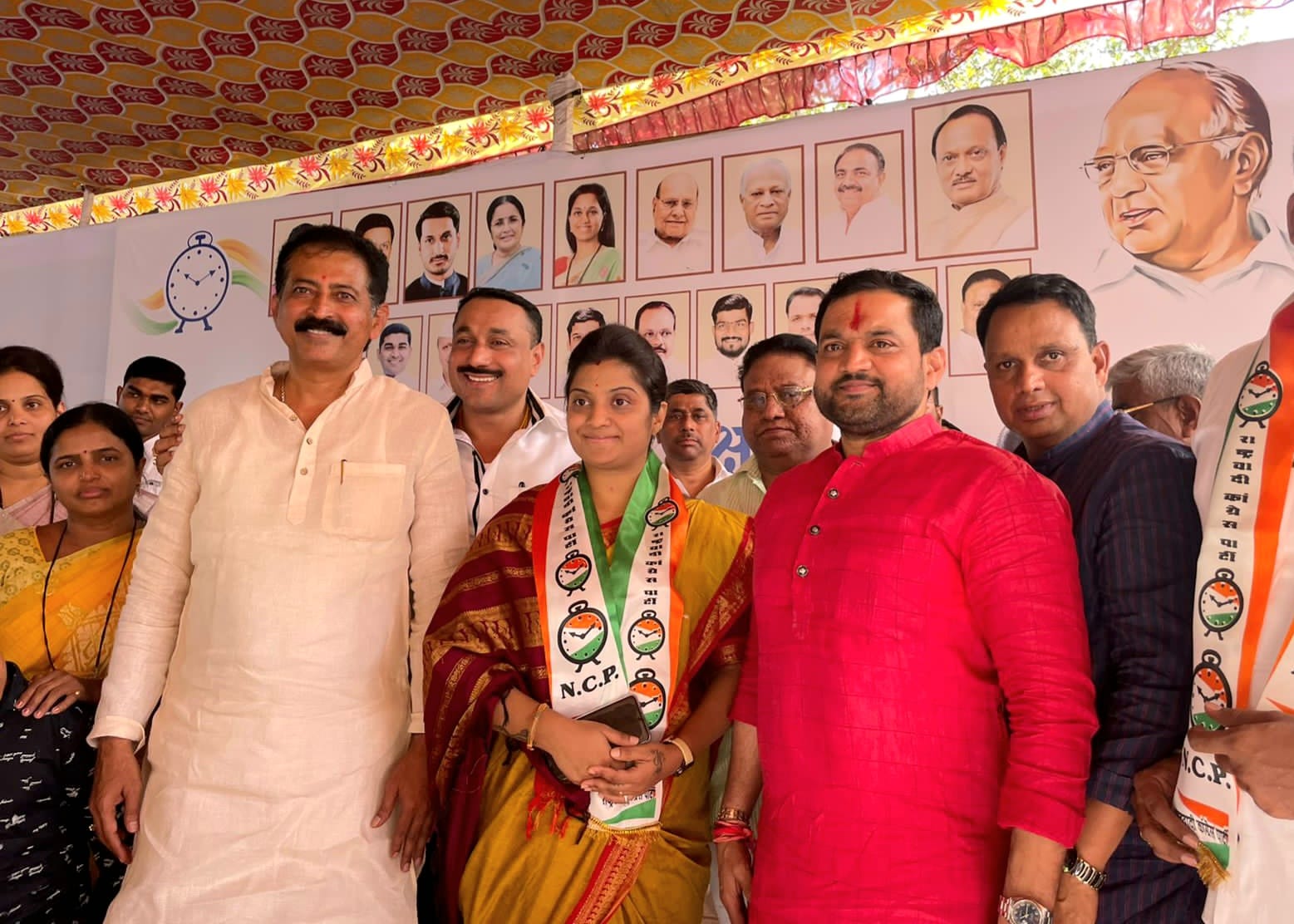 देहूतील भाजपच्या एकमेव नगरसेविकेचा राष्ट्रवादी काँग्रेसमध्ये प्रवेश