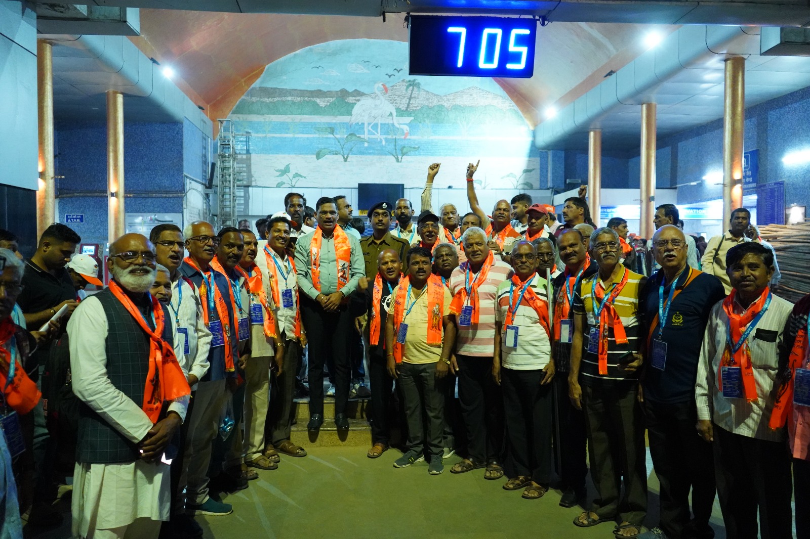 चिंचवड मतदारसंघातील ४०० रामभक्त अयोध्येकडे रवाना