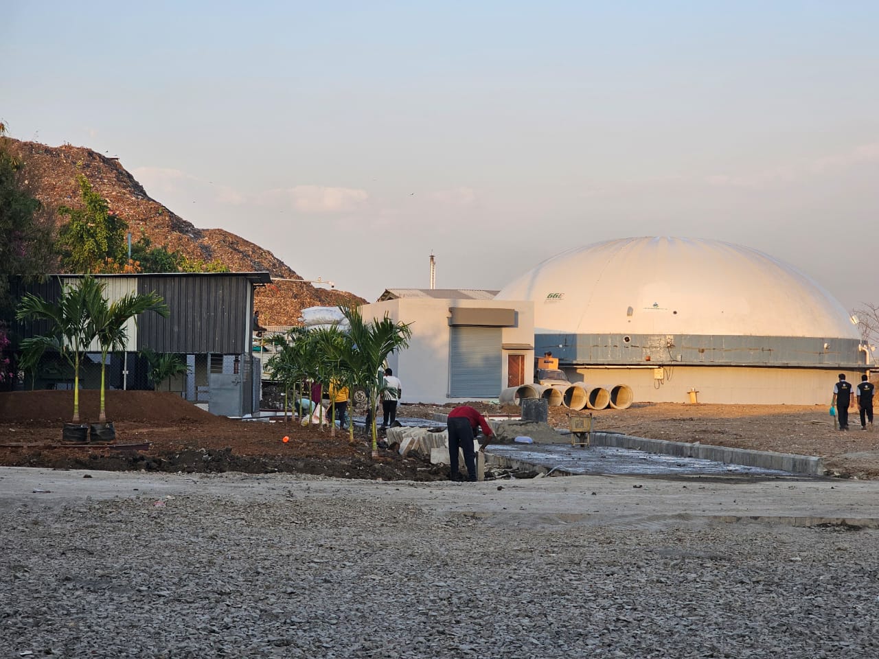 कचऱ्याच्या बायोमायनिंगमुळे महापालिकेस उपलब्ध होणार २५  एकर जागा
