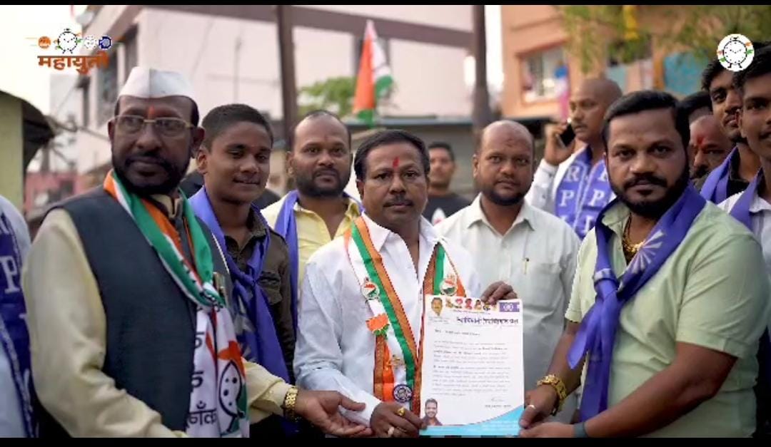 स्वाभिमानी रिपब्लिकन पक्षाचा अण्णा बनसोडे यांना बिनशर्त पाठिंबा