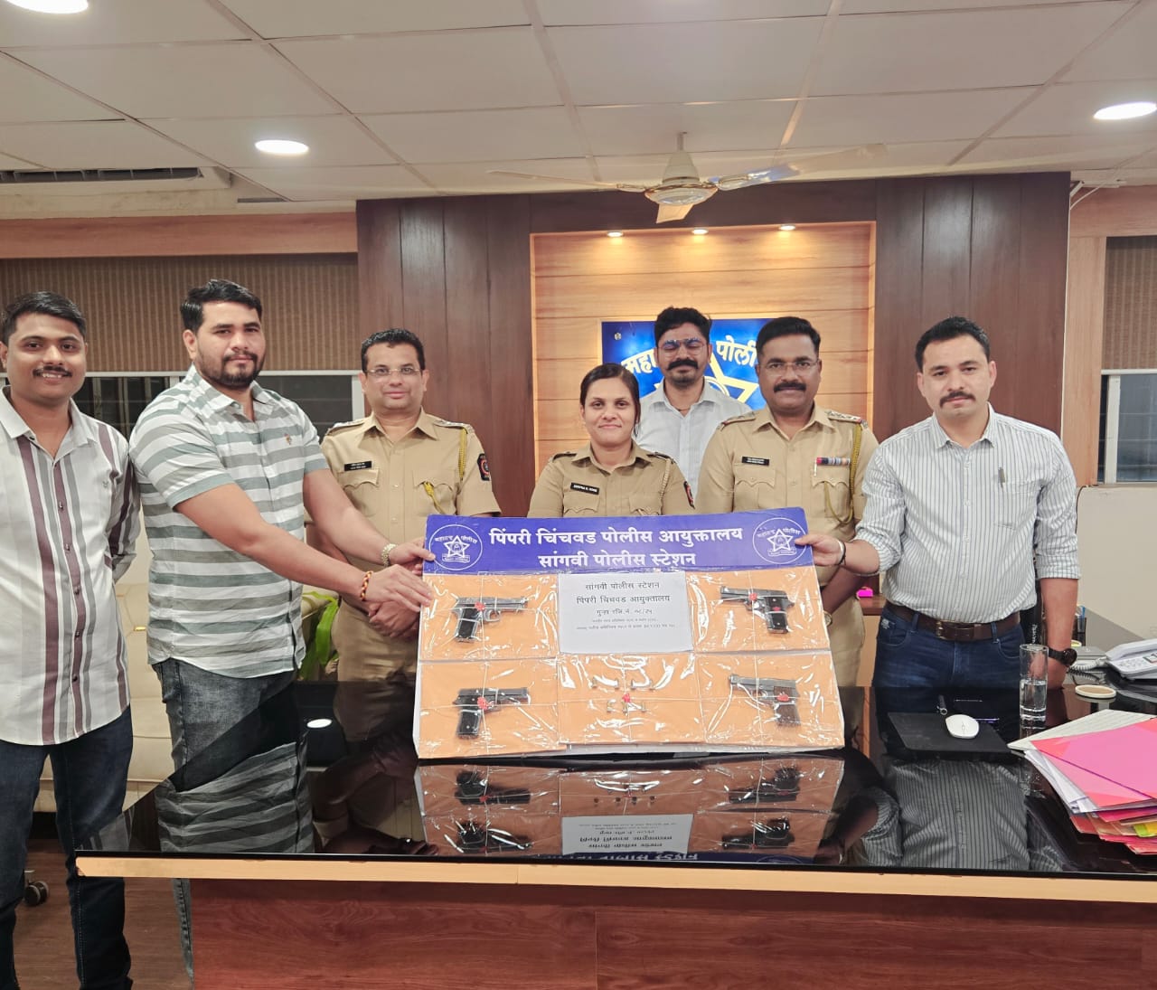दोन पिस्तूल चार काडतुसासह सराईत गजाआड; सांगवी पोलिसांची कारवाई