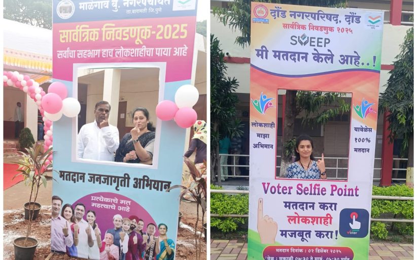 राज्यात २२६ नगर परिषदा, ३८ नगर पंचायतींसाठी मतदानाला सुरूवात