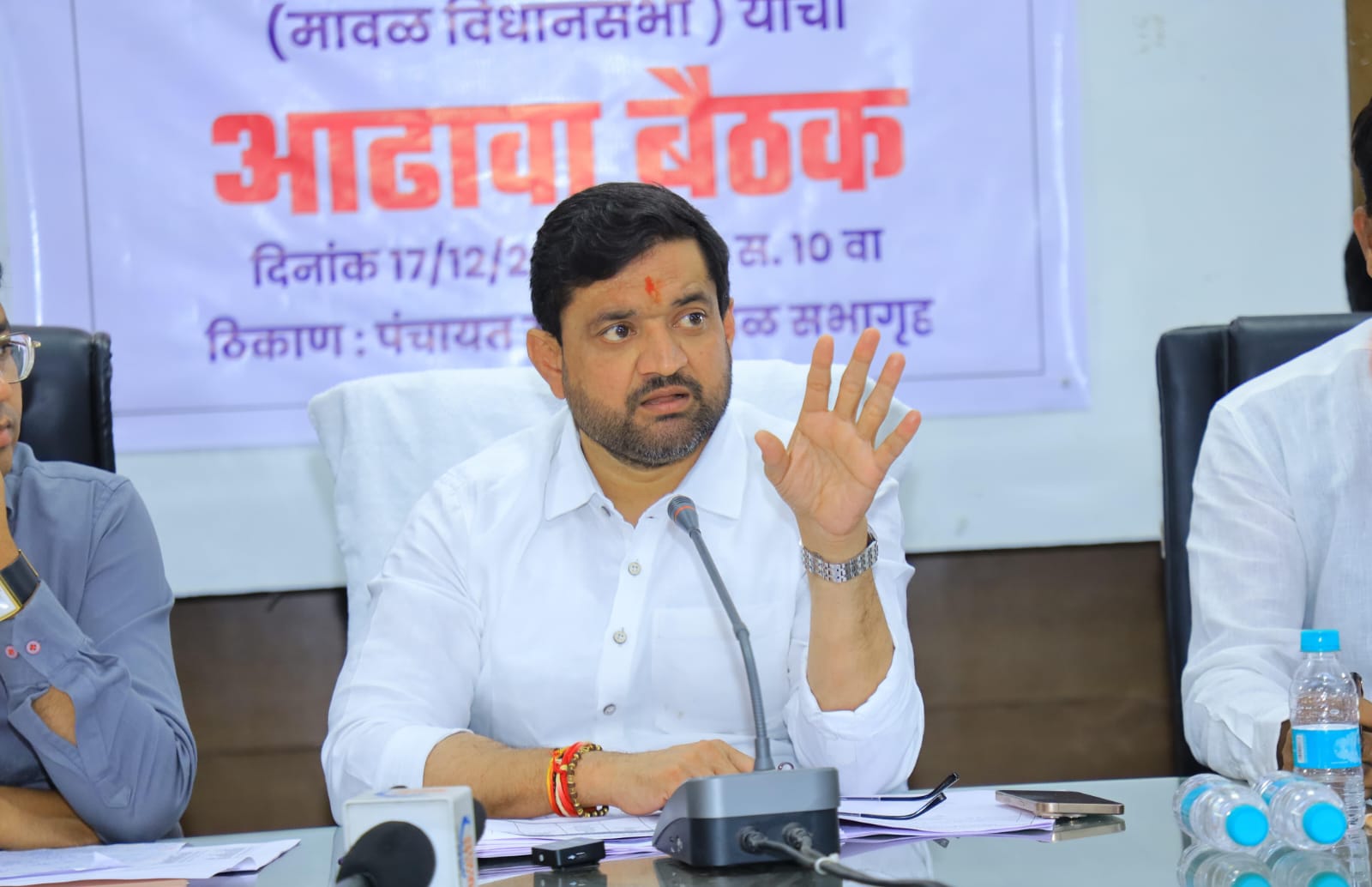 कामात हलगर्जीपणा खपवून घेतला जाणार नाही - आमदार सुनील शेळके