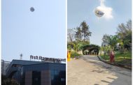 एअर बलूनच्या माध्यमातून मतदान जनजागृती..