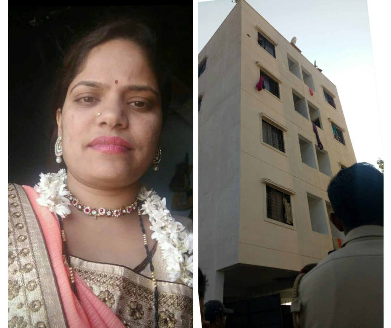 अनधिकृत बांधकामावरील कारवाई रोखण्यासाठी महिलेची चौथ्या मजल्यावरुन उडी मारून आत्महत्या