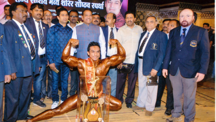 अमरावतीचा विजय भोईर राज्यस्तरीय शरिरसौष्ठव स्पर्धेत विजयी