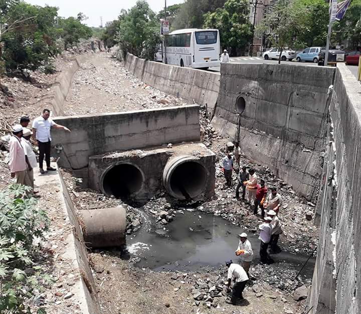 सांगवीत नाले सफाईच्या कामांना वेग