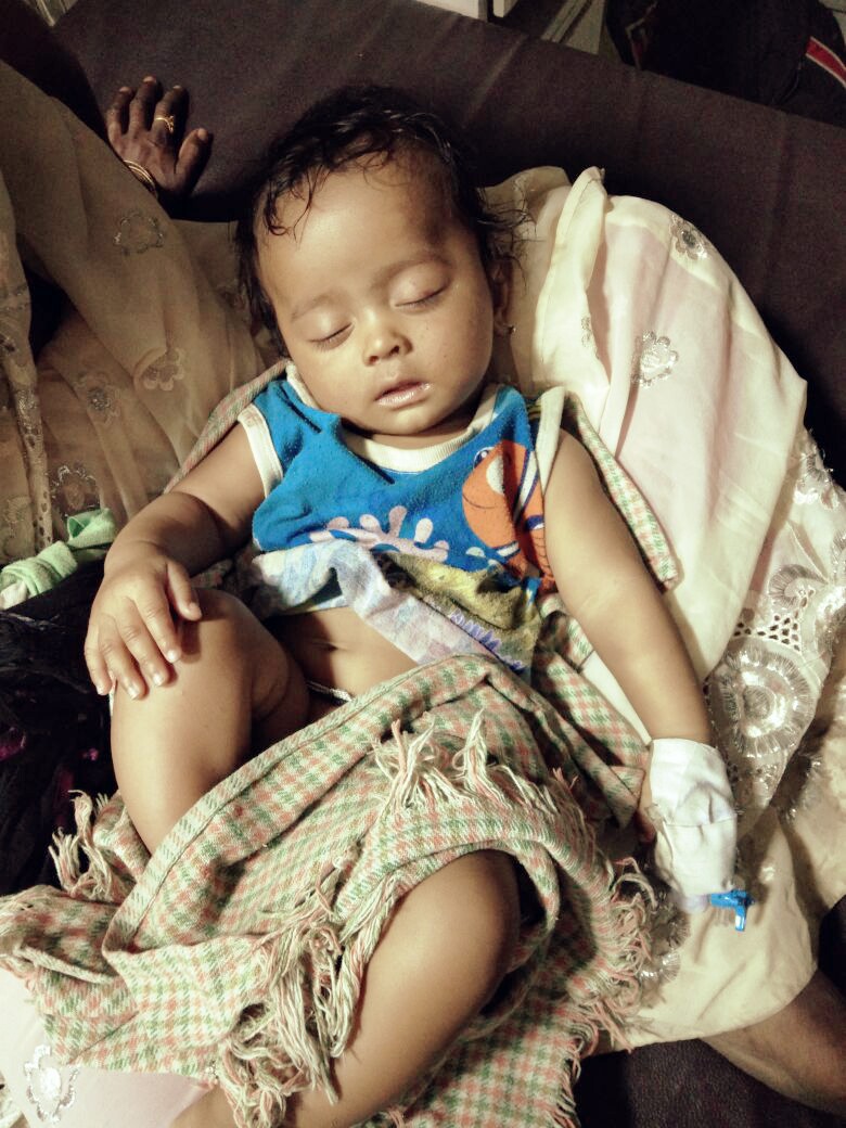 जन्मदात्या बापानेच ४ महिन्याच्या बाळाला जमिनीवर आपटले