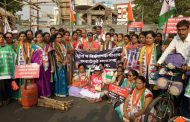 पेट्रोल-डिझेल दरवाढीच्या निषेधार्थ पिंपरीत राष्ट्रवादीचे आंदोलन