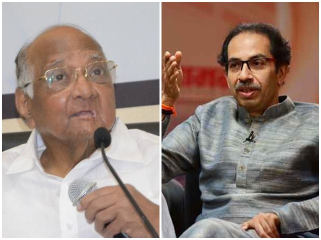 पगडीचे राजकारण करणाऱ्या शरद पवार यांना डोकं आहे का? - उध्दव ठाकरे