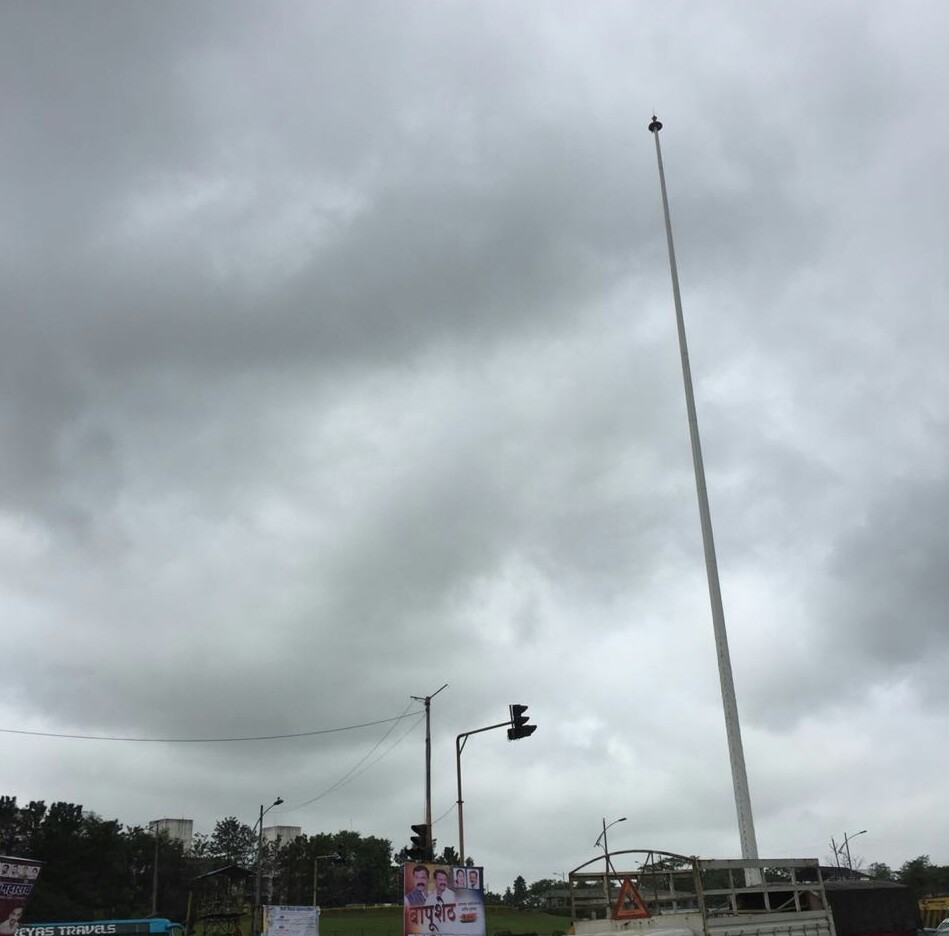 देशातील सर्वाधिक उंचीच्या राष्ट्रध्वजाला फडकण्याची प्रतिक्षा!