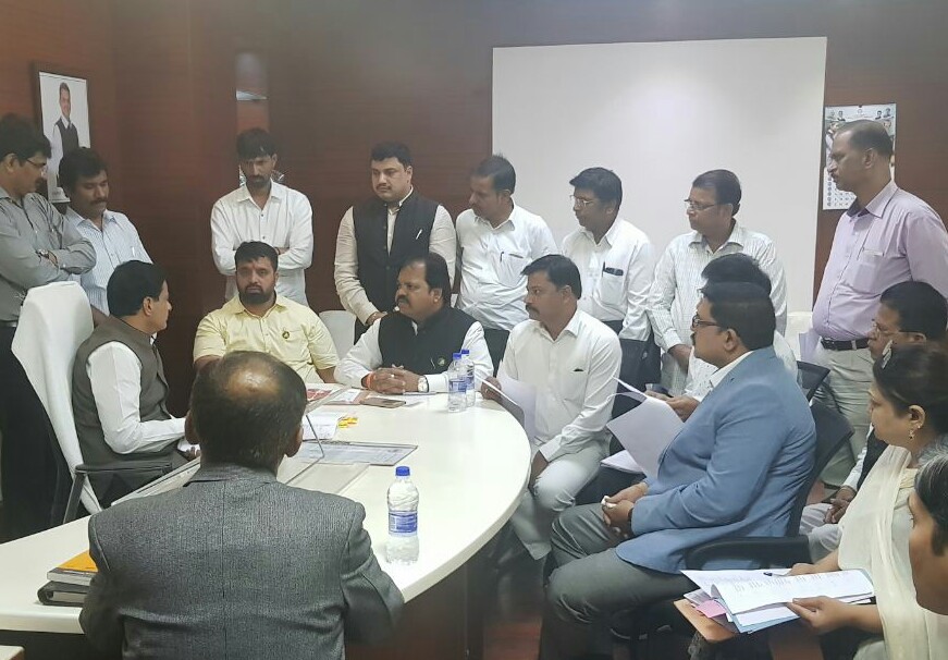 मोशी येथे न्यायालयाचे काम लवकर सुरु होणार; आमदार लांडगे यांची नगरविकास मंत्र्यांसोबत बैठक