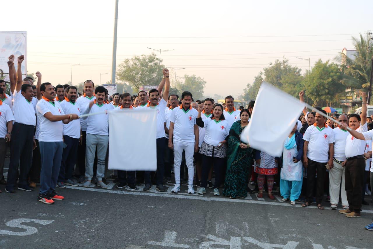 देशाच्या एकतेसाठी ‘रन फॉर युनिटी‘ महत्वाची - महापौर