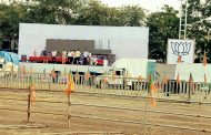 मुख्यमंत्र्यांच्या सभेची तयारी पूर्ण...
