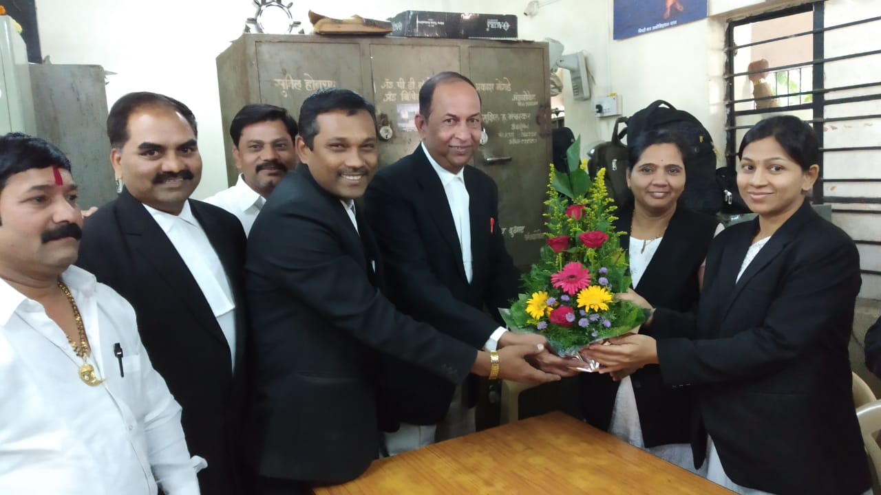 मोरवाडी न्यायालयाच्या न्यायमूर्ती म्हणून एन टी भोसले यांची नियुक्ती