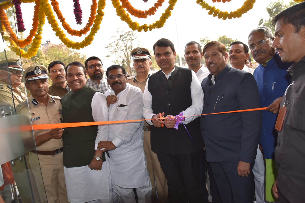 पिंपरी चिंचवड पोलीस आयुक्तालयाचे मुख्यमंत्र्यांच्या हस्ते उद्घाटन, आमदारांच्या पाठपुराव्याला यश