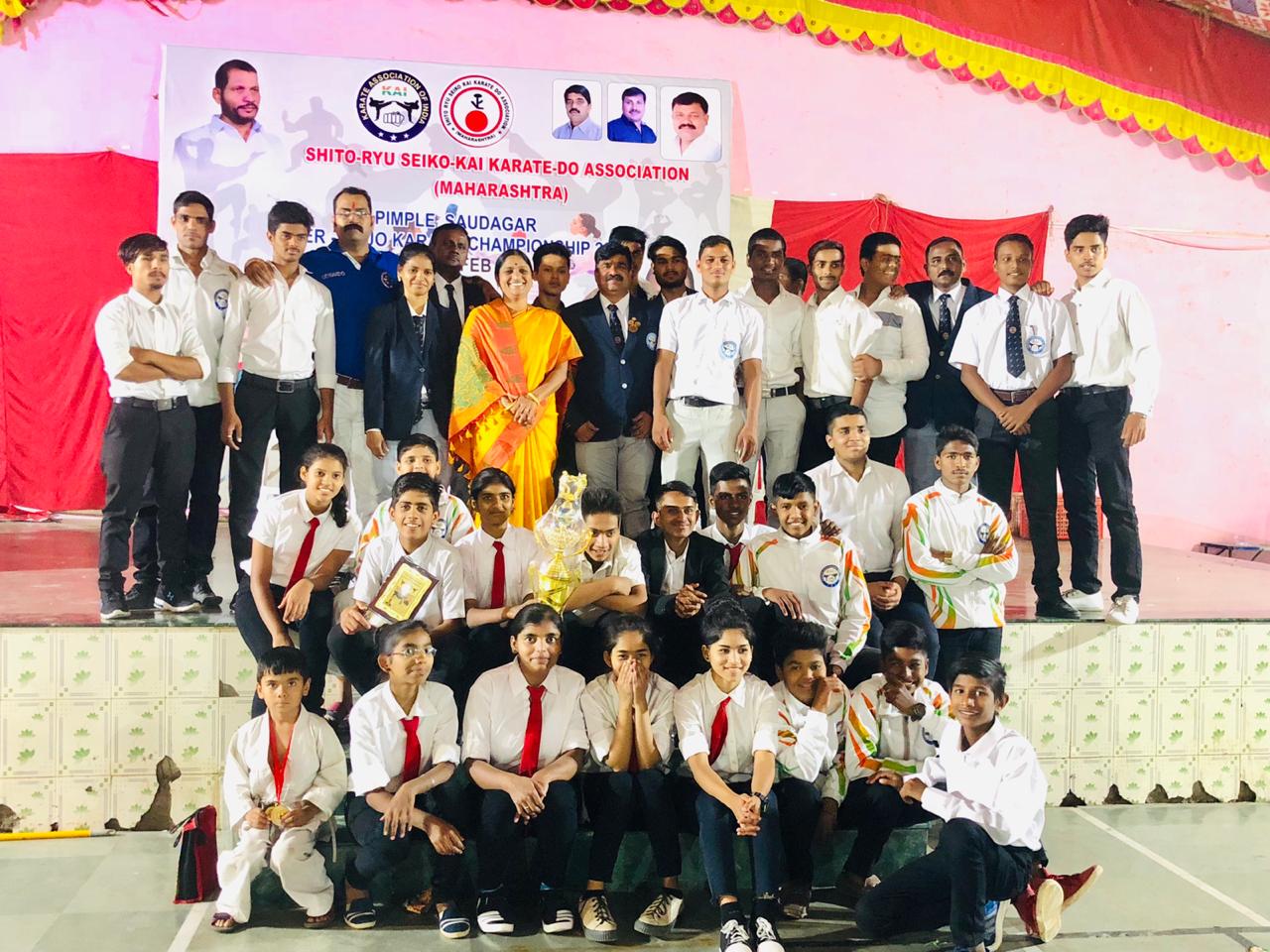 पिंपळे सौदागर येथे ज्युडो-कराटे चॅम्पियनशीप स्पर्धेस उत्स्फूर्त प्रतिसाद