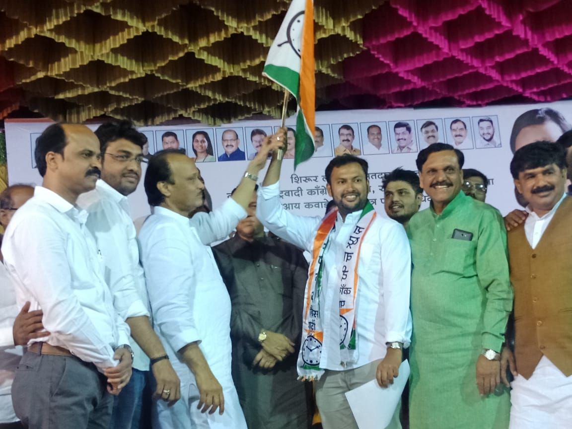 आझमभाईंचे पुत्र निहाल पानसरेंचा राष्ट्रवादीत प्रवेश
