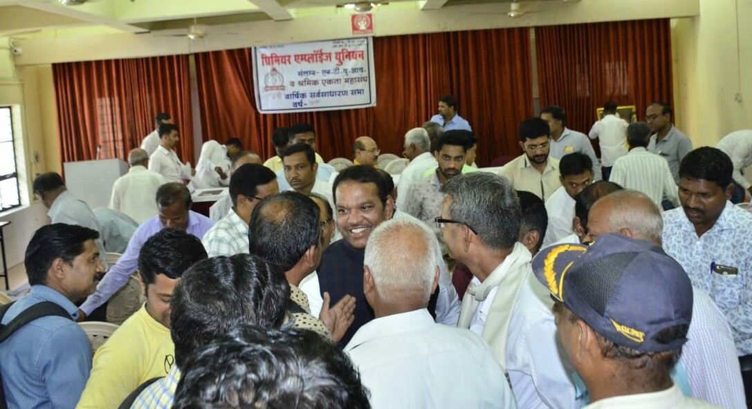 कामगारांच्या प्रश्नांना देशाच्या संसदेत वाचा फोडली - श्रीरंग बारणे