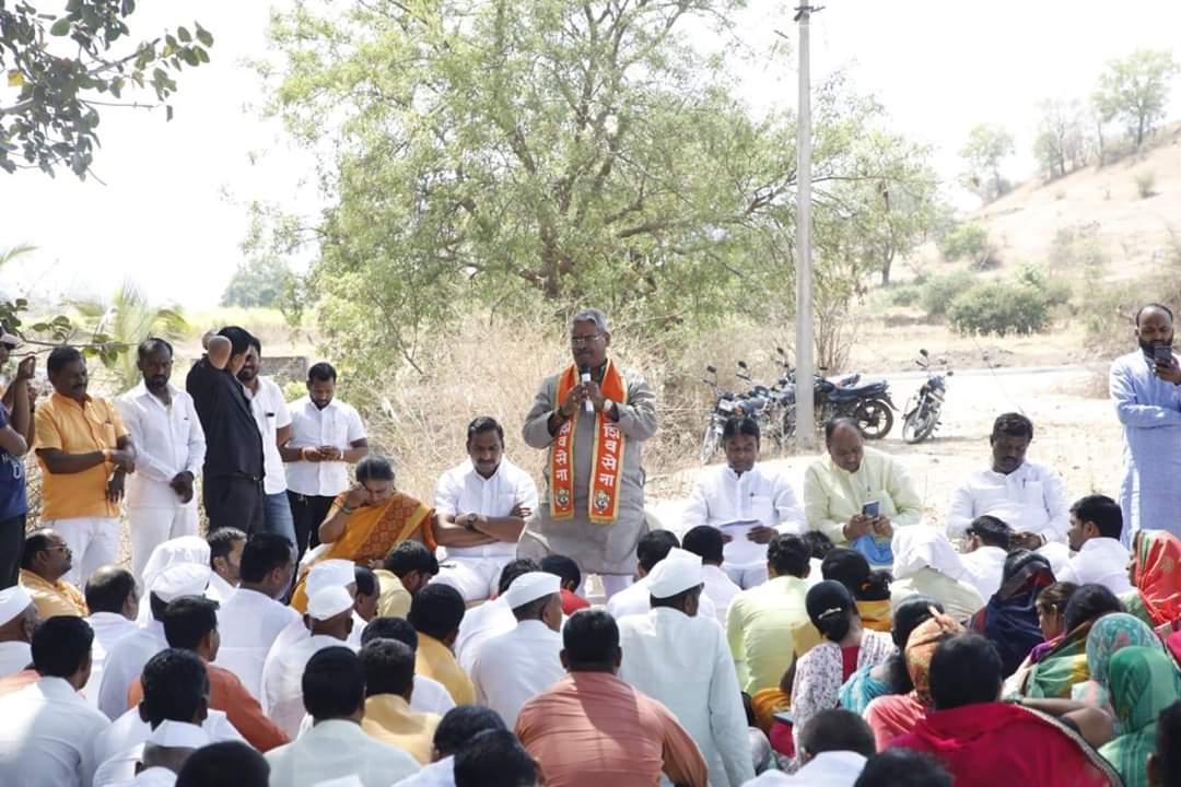 खेड तालुक्यात शिवाजीराव आढळराव पाटील यांनी साधला मतदारांशी संवाद..!