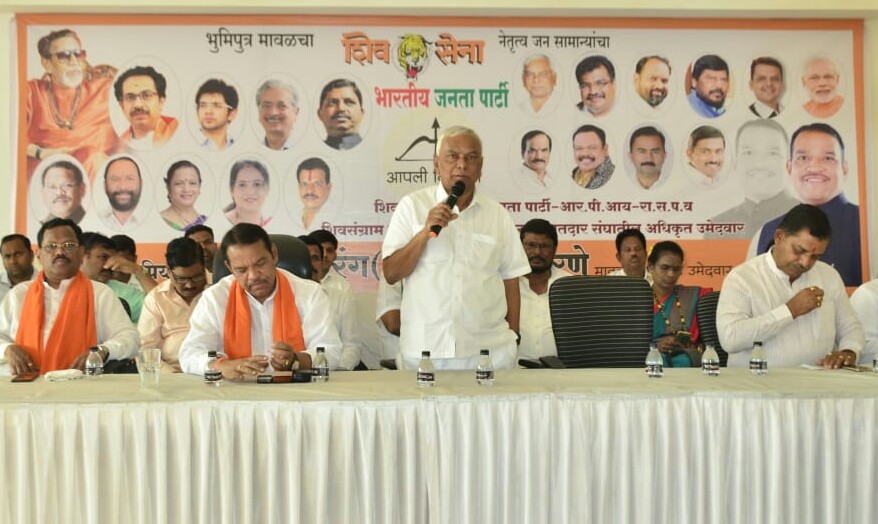 जिंकण्याचा विश्वास घेऊन मतदारांपर्यंत जा - माजी खासदार रामशेठ ठाकूर