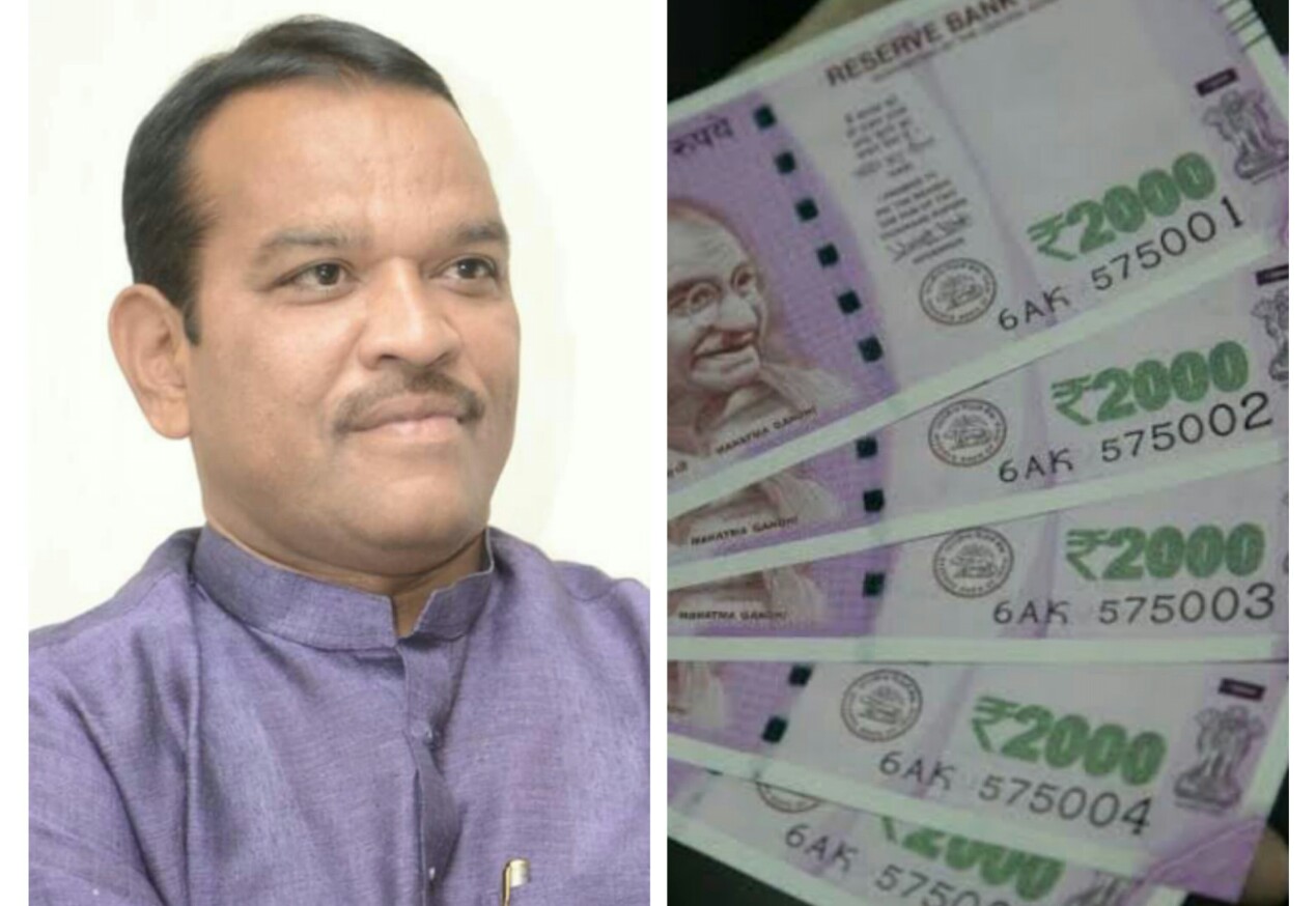 श्रीरंग बारणेंसाठी पनवेलमध्ये मतदारांना पैसे वाटणारा कार्यकर्ता पकडला