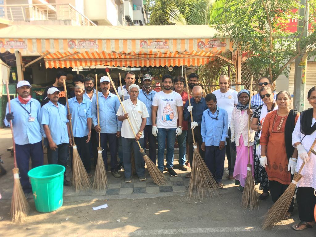 युवा नेतृत्व संकेत कुटे यांचा वाढदिवस विविध उपक्रमांनी साजरा