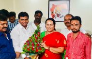 डॉ.निलम गोऱ्हे यांची विधान परिषदेच्या उपसभापती पदी बिनविरोध निवड झाल्याबद्दल सत्कार
