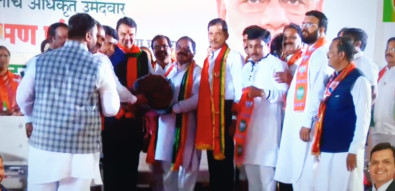 महेश लांडगेंचा 'मास्टरस्ट्रोक', राष्ट्रवादीचा सुपडा साफ; आजी-माजी पदाधिकाऱ्यांचा भाजपमध्ये प्रवेश..!