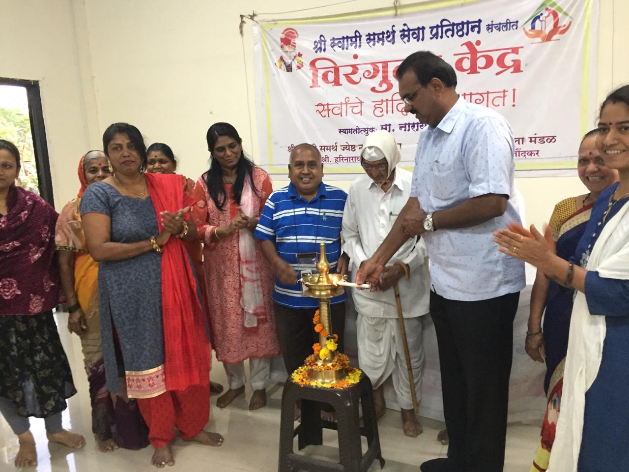 शिवतेजनगर येथे जेष्ठांसाठी मोफत शारीरिक तपासणी व व्यायाम शिबीराचे उद्घाटन