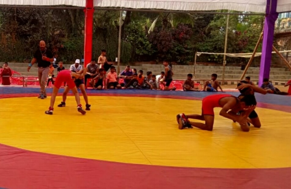 महापौर चषक शालेय कुस्ती स्पर्धेत फुगेवाडी शाळेचा नकुल भालसिंग सुवर्णपदकाचा मानकरी..!