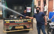 वाकड प्रभागात कोरोना विषाणू प्रतिबंधक औषध फवारणी