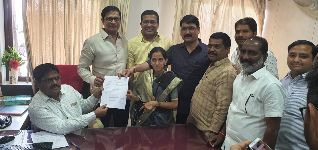 स्थायी समिती सभापतीपदासाठी राष्ट्रवादीकडून पंकज भालेकर यांचा अर्ज दाखल