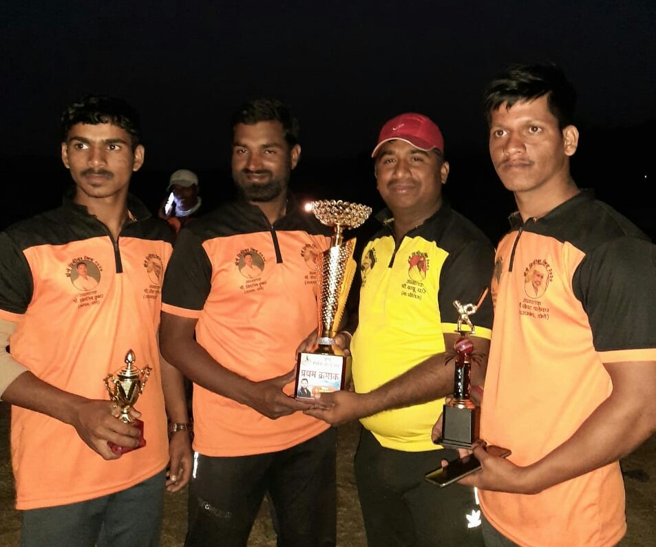 मावळातील 'डोणे प्रिमिअर लीग'मध्ये शिवनेरी ट्रेकर्स विजयी