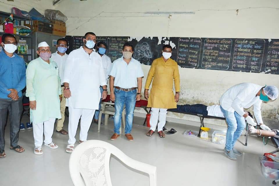 भाजयुमोतर्फे पिंपरी चिंचवडमध्ये रक्तसंकलन सप्ताह अभियान संपन्न..!