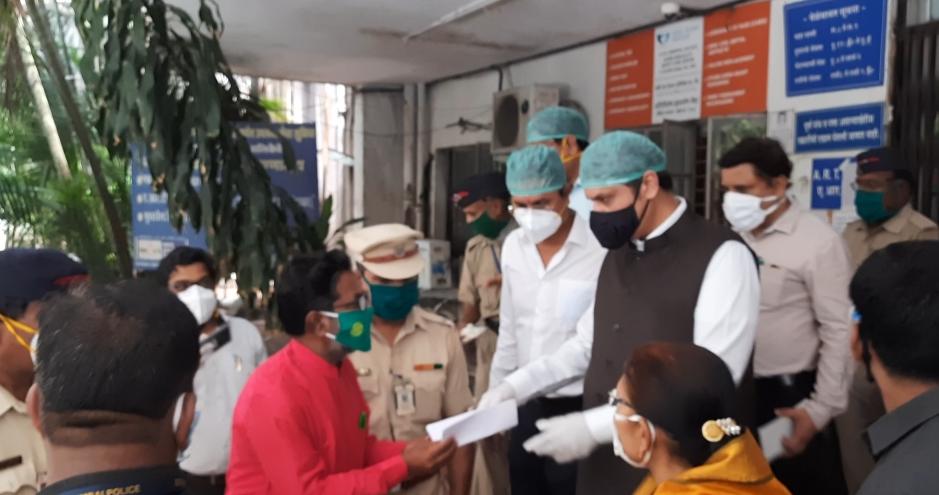 महापालिकेत 'कोरोना' काळात झालेल्या खरेदीत मोठा भ्रष्टाचार; मारुती भापकर यांची देवेंद्र फडणवीस यांच्याकडे चौकशीची मागणी