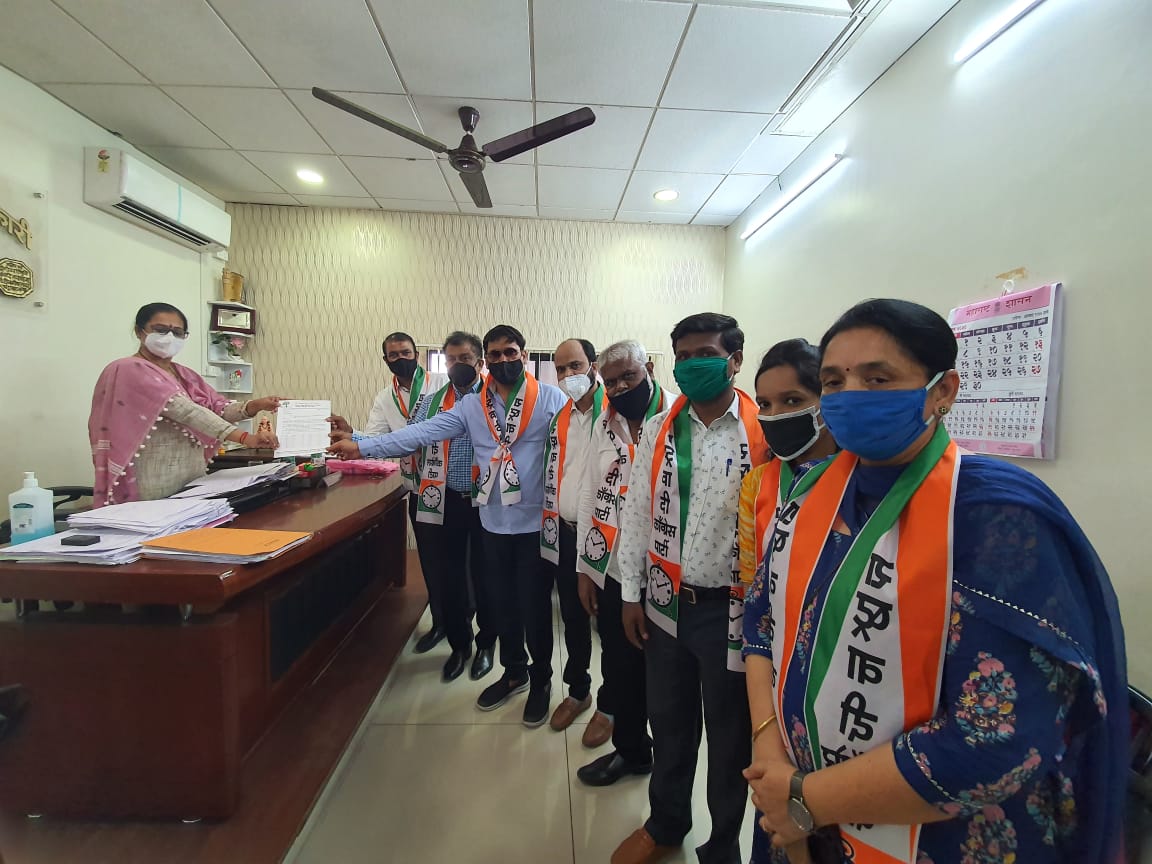 पेट्रोल-डिझेल दरवाढी विरोधात पिंपरी चिंचवड राष्ट्रवादी काँग्रेसकडून केंद्र सरकारचा निषेध..!