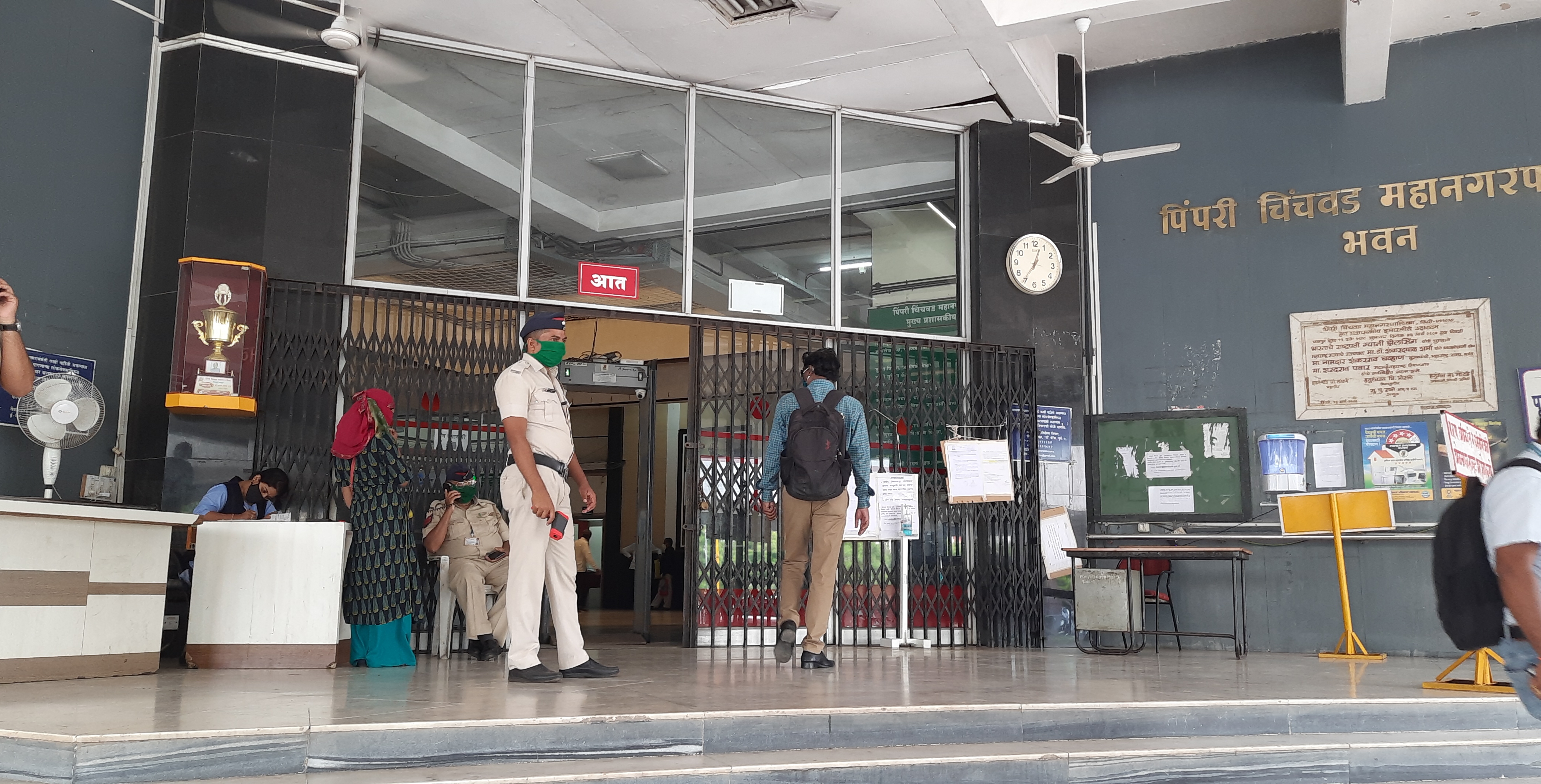 पिंपरी चिंचवड महापालिकेत आता १० जुलैपर्यंत नागरिक, ठेकेदारांना 'प्रवेश बंदी'