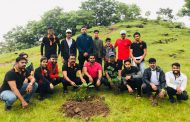घोराडेश्वर डोंगरावर सह्याद्री प्रतिष्ठानच्यावतीने वृक्षारोपण