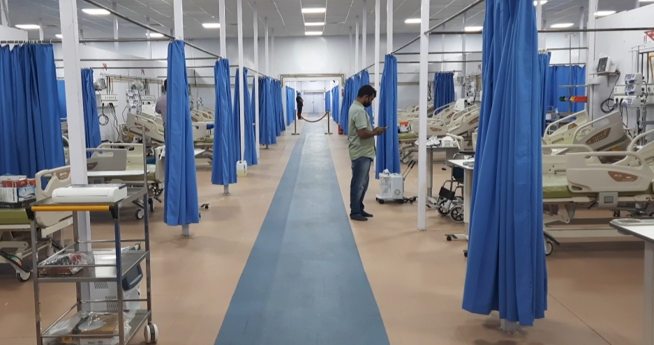 नेहरूनगर येथील जंम्बो कोविड सेंटर कार्यान्वित; आज १२ रूग्ण दाखल..!