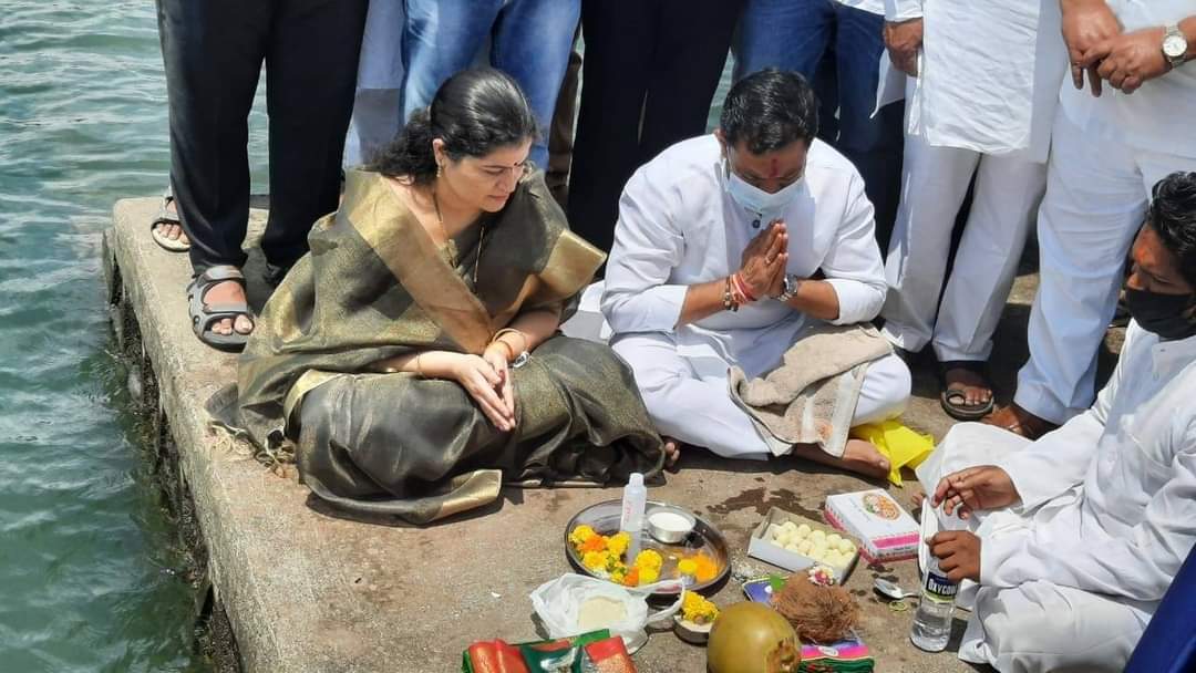 पवना धरणग्रस्तांचा प्रश्न मार्गी लागला नाही, तर पुन्हा जलपूजनास येणार नाही - आमदार सुनील शेळके