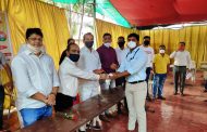 पंतप्रधान नरेंद्र मोदींच्या वाढदिवसानिमित्त चिंचवडगावात ७० सफाई कर्मचारी व आरोग्य निरीक्षकांचा भाजपाच्या वतीने सत्कार