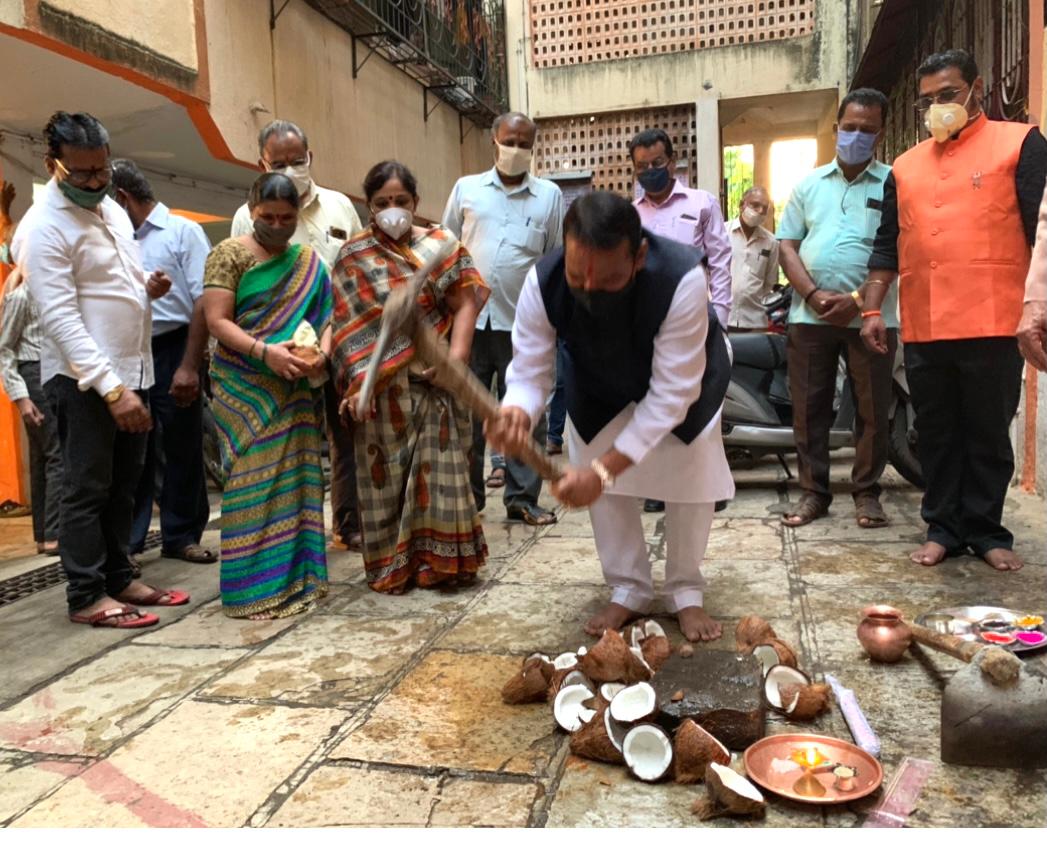 खासदार श्रीरंग बारणे यांच्या निधीतून पिंपरी चिंचवडमध्ये विकासकामे सुरू..!